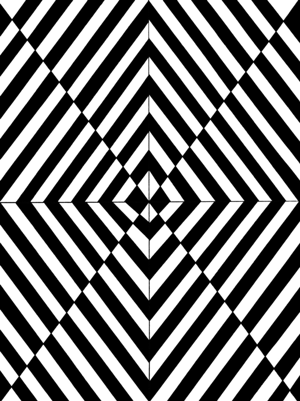 optical illusions shapes