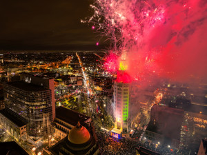 Downtown Buffalo NYE 2