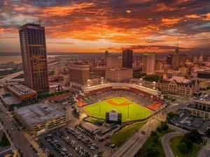 Buffalo Bisons Sunset