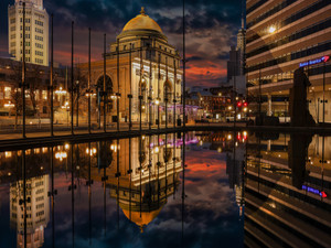 Downtown Buffalo Gold Dome