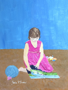 Girl Playing