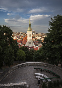 City of Bratislava in Slovakia
