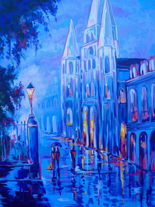 Blue Rain Jackson Square