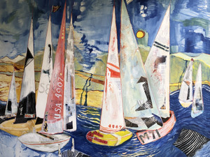 Sailboats on the Chesapeake