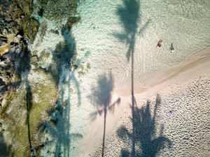 Aerial Photo from Oahu's Ko Olina Lagoons #001