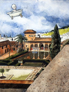 Flying My Bathtub Over the Alhambra
