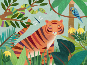 Bengal Tiger in the Jungle