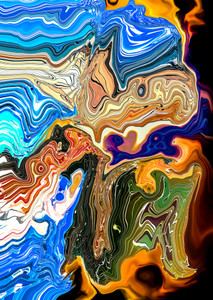 Liquid Series III - Running from Myself