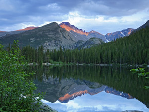 Bear Lake and Longs Peak, Rocky Mountain NP, CO