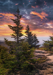 A Blue Ridge Mountains Sunrise II