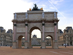 Arc de Triomphe du Carrousel and the Louvre 4208
