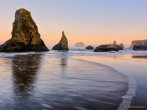 Dawn, Bandon Beach, Oregon