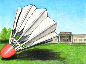 Nelson Atkins Shuttlecock