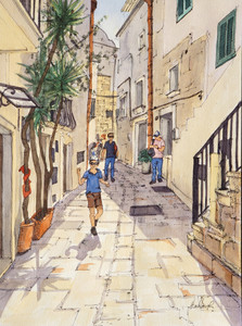Esplorando a Mezzogiorno, Polignano a Mare, Italia