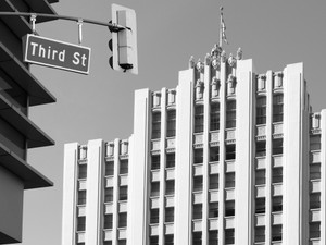 San Jose, CA street signs - Third Street Plate 2