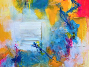 It's all just paint on the walls