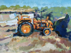 Orange Tractor