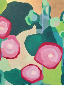 Hollyhocks II