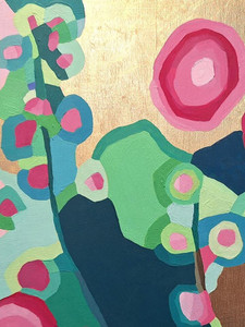 Hollyhocks IV