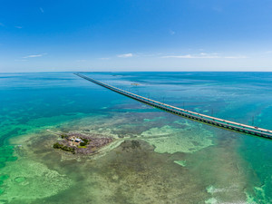 7 miles of bridge