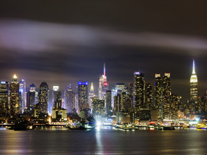 The Heart of Manhattan at Night​
