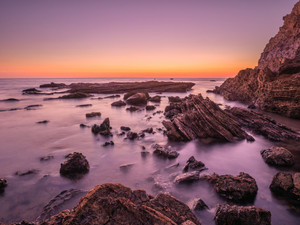 Crystal Cove Rocks and Waves
