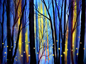 Fireflies in Winter Light