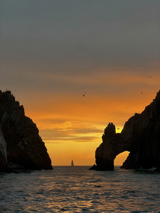 Cabo Arch Sunset