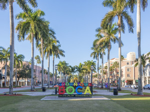 Downtown Boca Sign II