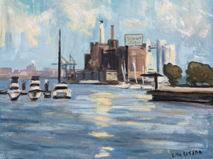 "Domino Sugar Sign" by Collin Cessna