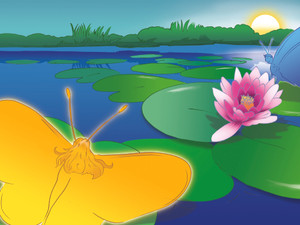 Golden Butterfly
