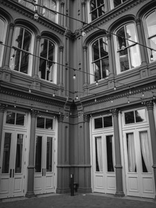 1840's Ballroom 02 B&W