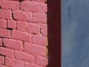 Pink brick