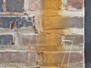 Pipe rust orange