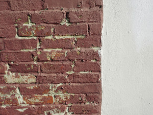 Brick and white