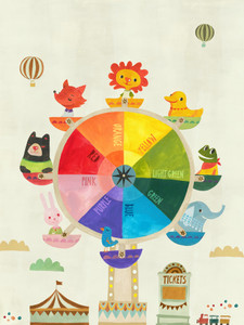Animals Color Ferris Wheel