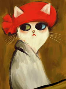 Corn Poppy Cat