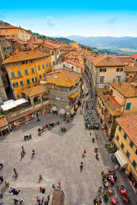 Cortona Piazza Tuscany