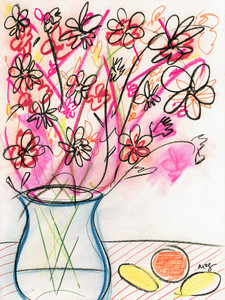 Still Life with Flowers and Citrus