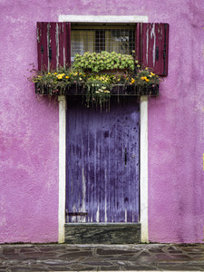 Colorful Burano Door