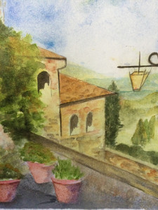 Gelato Break - Somewhere in San Gimignano