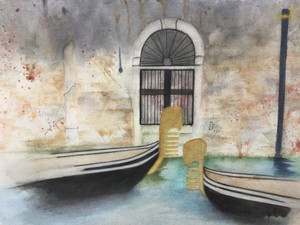 "Enduring Serenity on Quiet Venetian Waters"