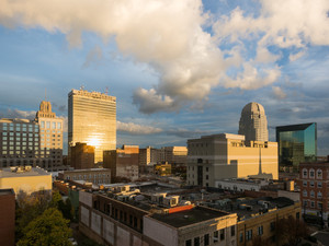 Another Winston-Salem evening