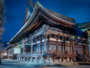 Blue Hour Temple