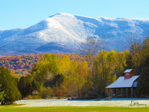 Mt. Mansfield Metal Print
