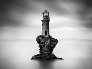 Lighthouse on the Rocks​