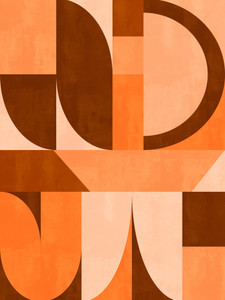 Abstract in earthy tones
