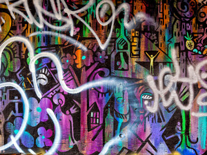 Graffiti on Street Art