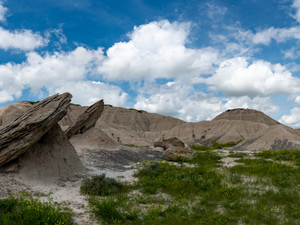 Leaning Toadstool Rocks — Nebraska Badlands Art
