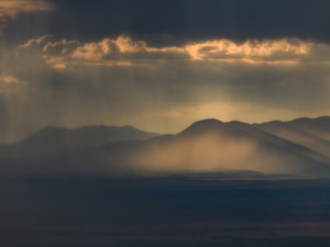 Rainy Highlight Over the Montezuma Valley